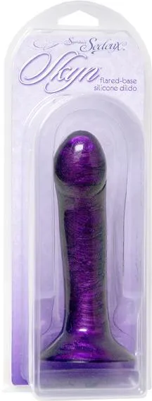 Dildos Sport Sheets Skyn Silicone Dildo Violet Pearl