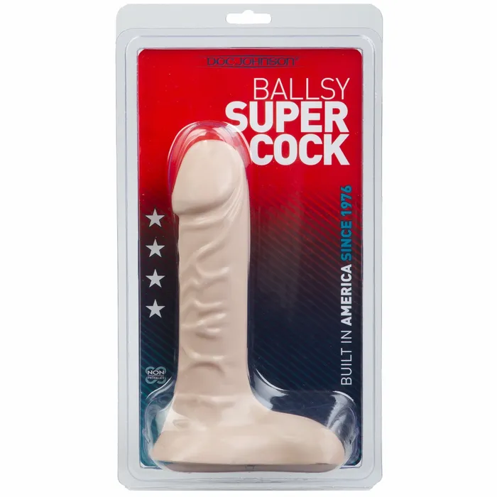 Doc Johnson Novelties Dildos Ballsy Super Cock 9in X 2in