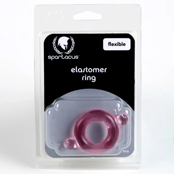 Elastomer Cock Ring Pink Spartacus Male Sex Toys
