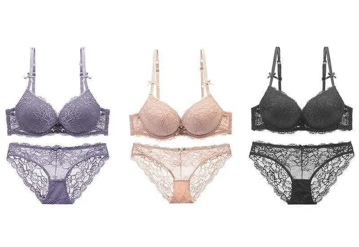 Female Sex Toys SxLife Official Super Gather Thick Push Up Embroidery Lace Lingerie