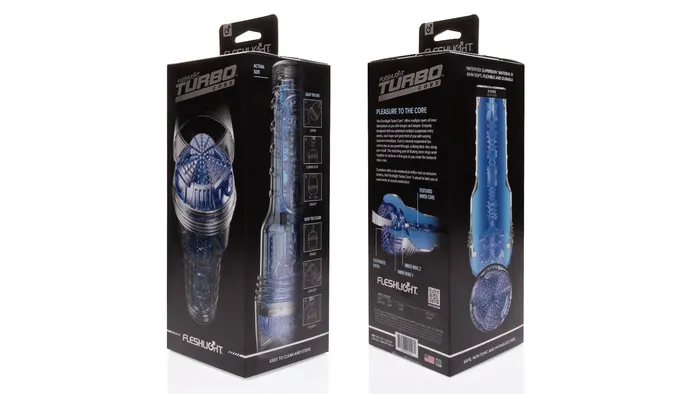 Fleshlight Vibrators Turbo Core Blue Ice