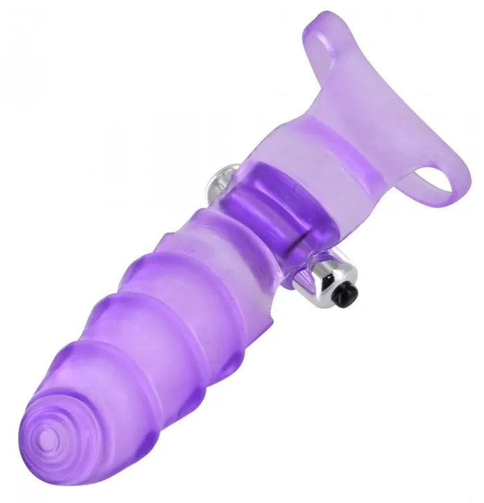 Frisky Double Finger Banger Vibrating G Spot Glove XR Brands Female Sex Toys