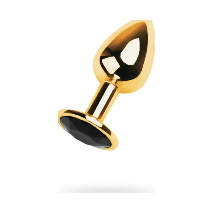 Gold Metal Anal Plug w Black Tourmaline Gem Small Vibrant Vibes Australia Quality Sex Toys Great Prices Anal Gold Metal Anal Plug w Black Tourmaline Gem Small Vibrant Vibes Australia Quality Sex Toys Great Prices Anal