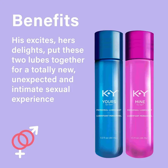KY Vibrators Yours Mine Couples Lube