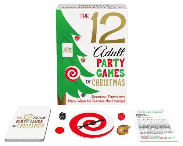 Kheper Games Female Sex Toys 12 Adult Party Games of Christmas
