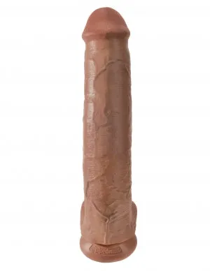 King Cock 15 Cock WBalls Tan Pipedream Products Dildos