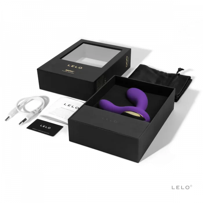 Lelo Bruno Purple Love Locker Vibrators