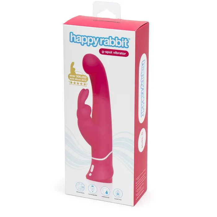 Love Honey Vibrators Happy Rabbit 2 G Spot Pink Usb Rechargeable