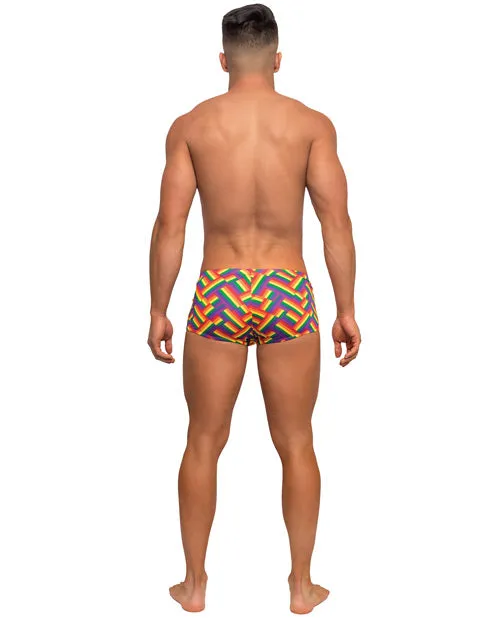 Male Power Lingerie Female Sex Toys Mini Short Pride Fest Print Small