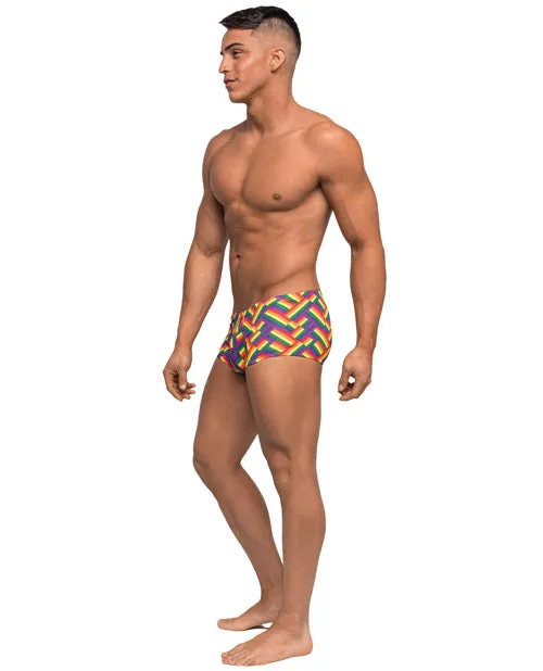 Male Power Lingerie Female Sex Toys Mini Short Pride Fest Print Small Male Power Lingerie Female Sex Toys Mini Short Pride Fest Print Small