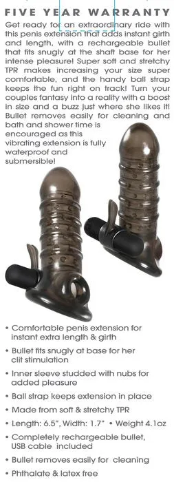Male Sex Toys Evolved Novelties Zero Tolerance Rechargeable Extension