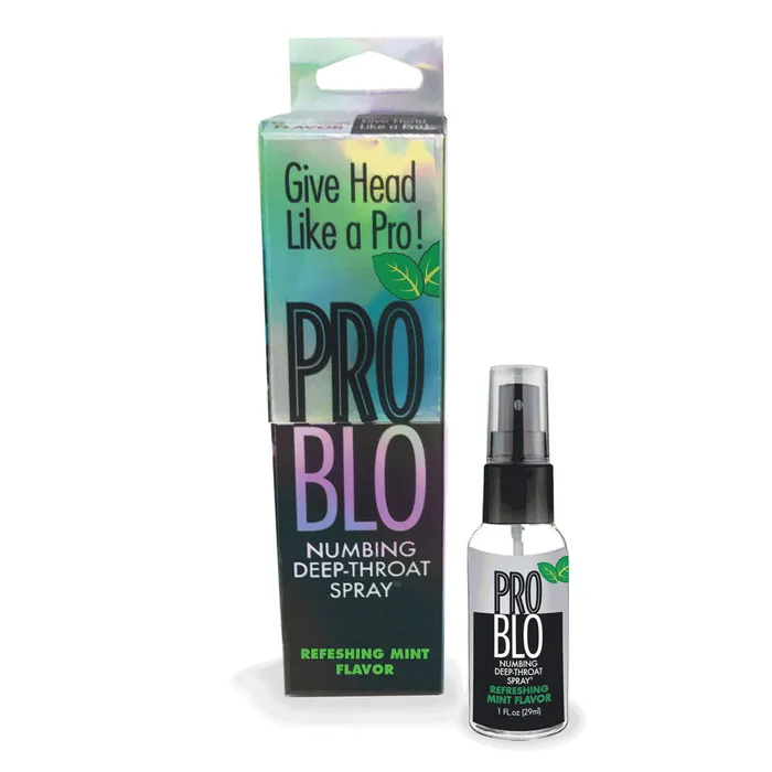 Male Sex Toys Little Genie ProBlo Deep Throat Spray Mint