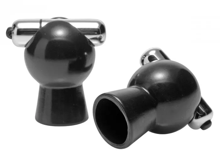 Male Sex Toys XR Brands Master Series Reverb Vibrating Nipple Suckers