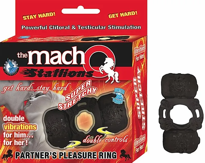 Nasstoys Male Sex Toys Macho Stallions Partners Pleasure Ring