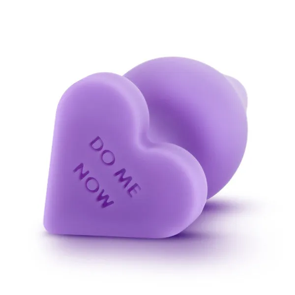 Naughty Candy Heart Do Me Now Purple Blush Novelties Vibrators