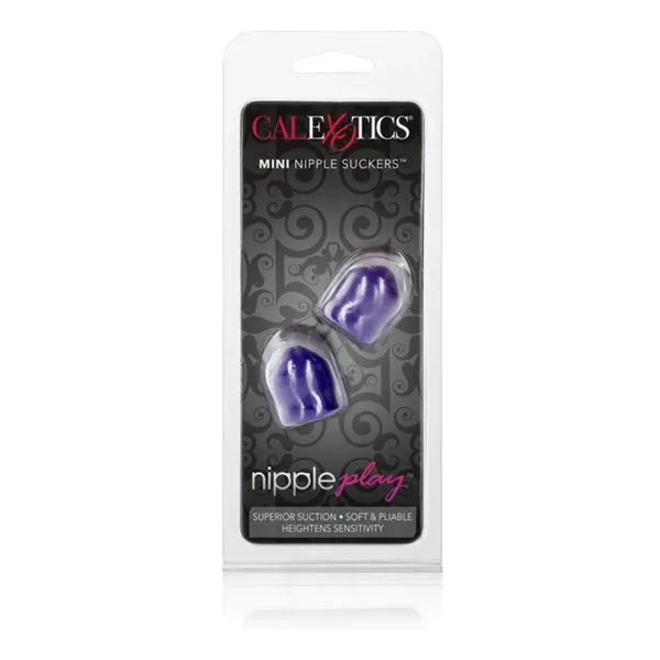 Nipple Play Mini Nipple Suckers Purple California Exotic Novelties Vibrators