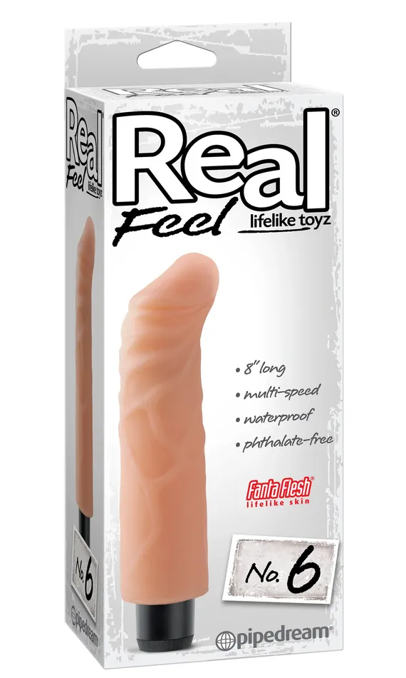 Pipedream Products Real Feel Lifelike Toyz 6 Flesh Dildos
