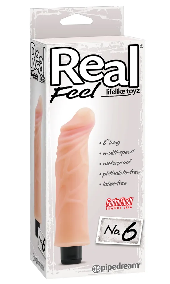 Pipedream Products Real Feel Lifelike Toyz 6 Flesh Dildos Pipedream Products Real Feel Lifelike Toyz 6 Flesh Dildos