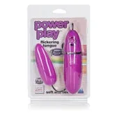 Power Play Flickering Tongue Purple California Exotic Novelties Vibrators