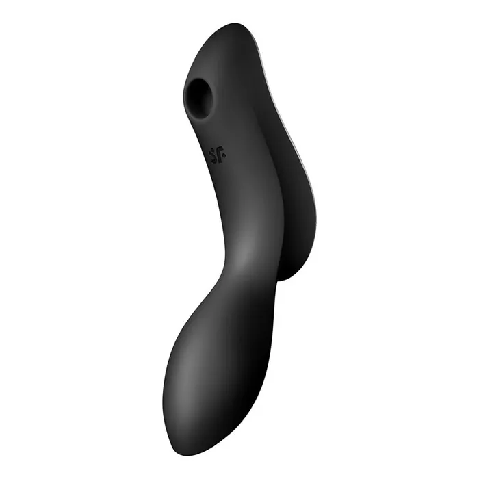 Satisfyer Satisfyer Curvy Trinity 2 Insertable Air Pulse Vibrator Black Vibrators Satisfyer Satisfyer Curvy Trinity 2 Insertable Air Pulse Vibrator Black Vibrators