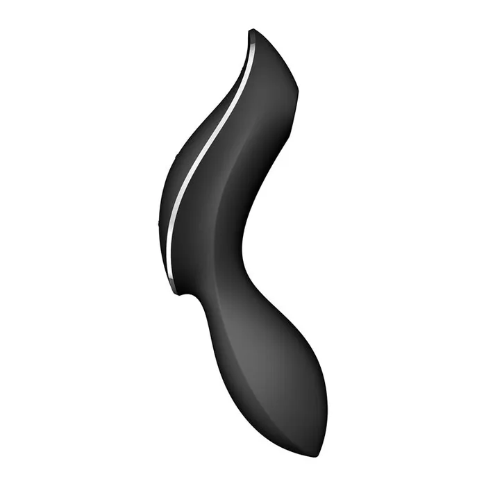 Satisfyer Satisfyer Curvy Trinity 2 Insertable Air Pulse Vibrator Black Vibrators