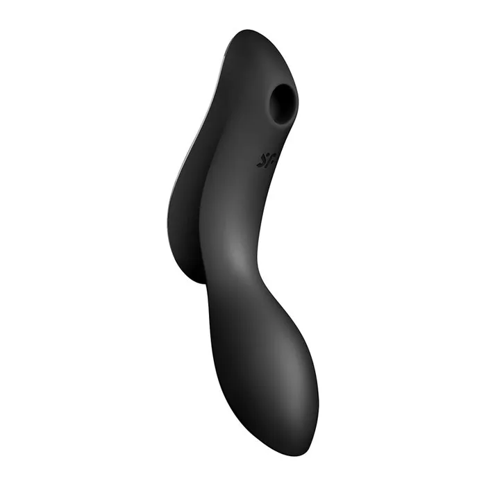 Satisfyer Satisfyer Curvy Trinity 2 Insertable Air Pulse Vibrator Black Vibrators
