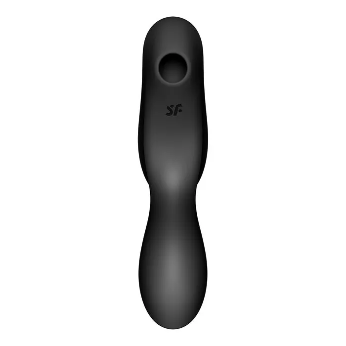 Satisfyer Satisfyer Curvy Trinity 2 Insertable Air Pulse Vibrator Black Vibrators