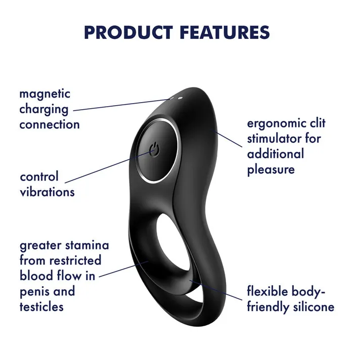 Satisfyer Satisfyer Legendary Duo Cockring Vibrators