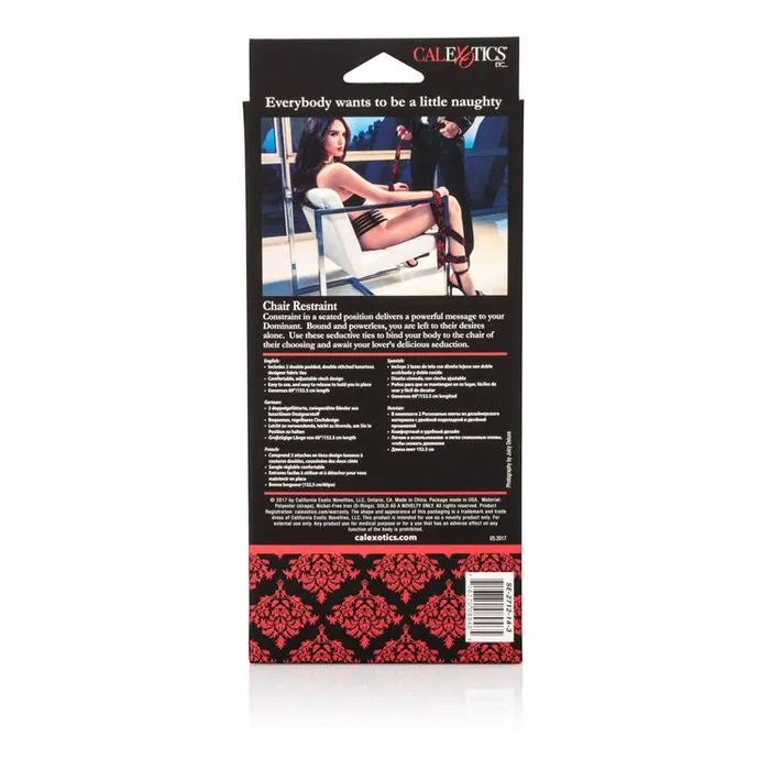Scandal Chair Restraint California Exotic Novelties Vibrators