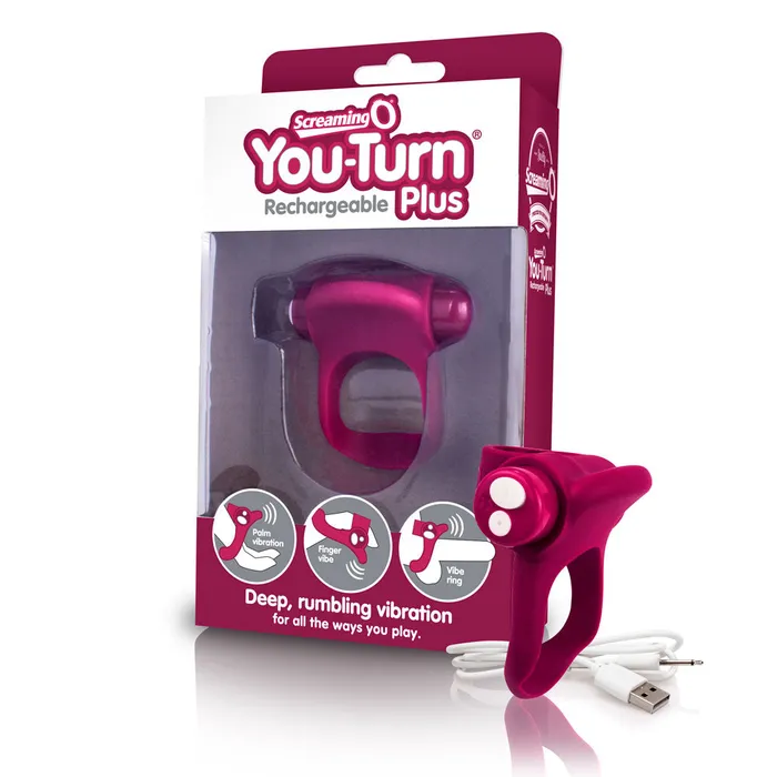 Screaming O Charged You Turn Plus Merlot Screaming O Male Sex Toys