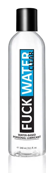 Sexual Health Wellbeing Picture Brite Fuck Water Clear Water Based Lubricant 8 Oz