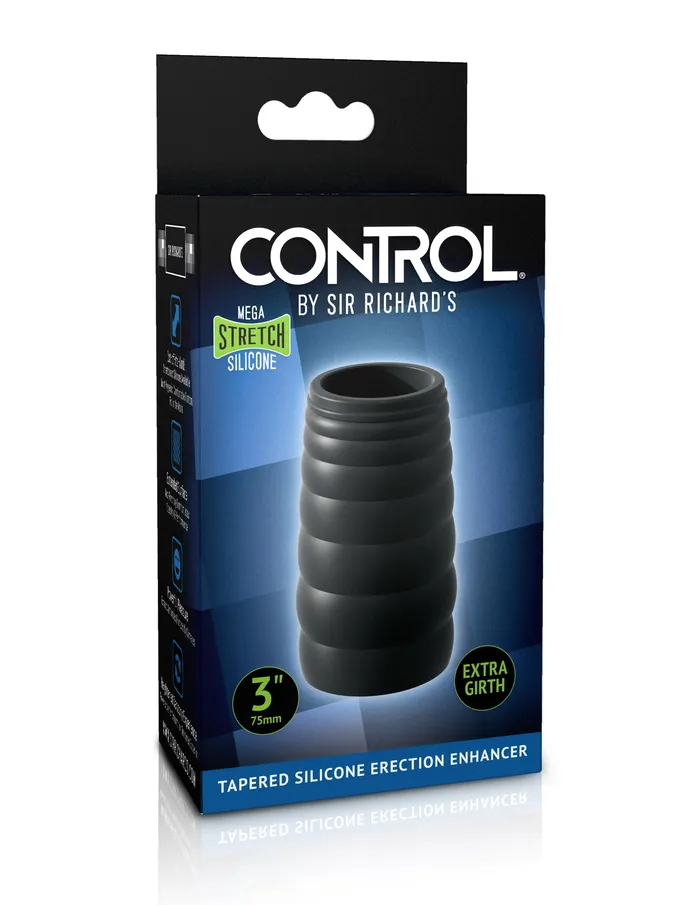 Sir Richards Sir Richards Control Silicone Tapered Erection Enhancer Female Sex Toys Sir Richards Sir Richards Control Silicone Tapered Erection Enhancer Female Sex Toys