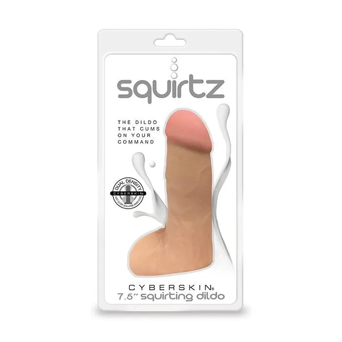 Squirtz Cyberskin 75 Squirting Dildo Topco Dildos