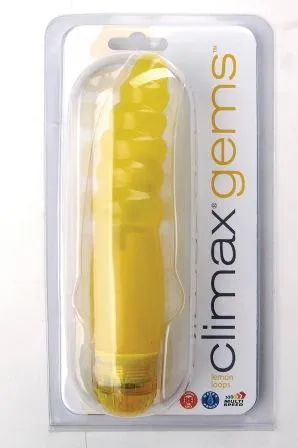 Topco Climax Gems Lemon Loops Vibrator Female Sex Toys