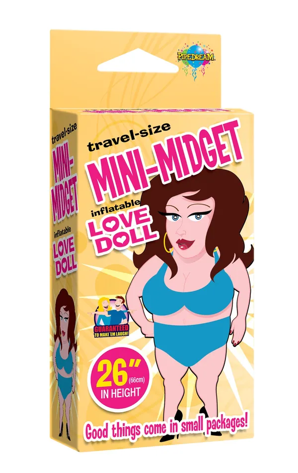Travel Size Mini Midget Love Doll Pipedream Products Male Sex Toys
