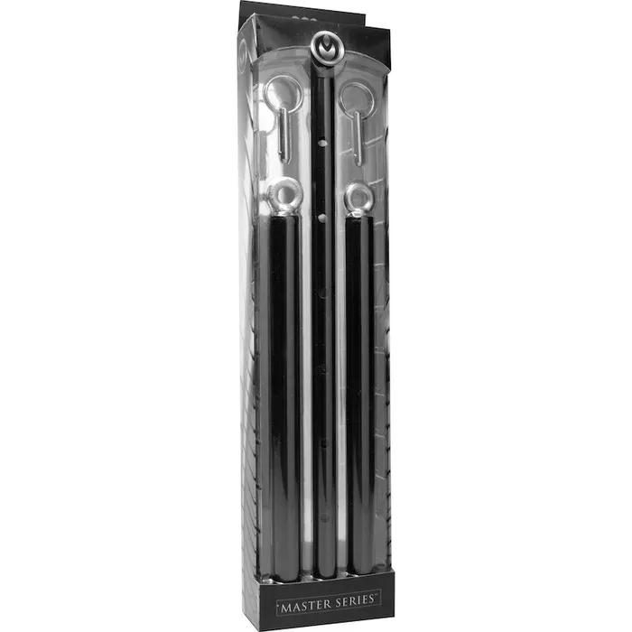 Vibrant Vibes Australia Quality Sex Toys Great Prices Anal Adjustable Steel Spreader Bar Black