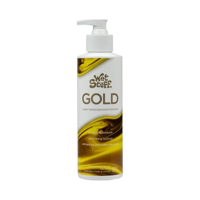 Vibrant Vibes Australia Quality Sex Toys Great Prices Female Sex Toys Wet Stuff Gold Pump 270g