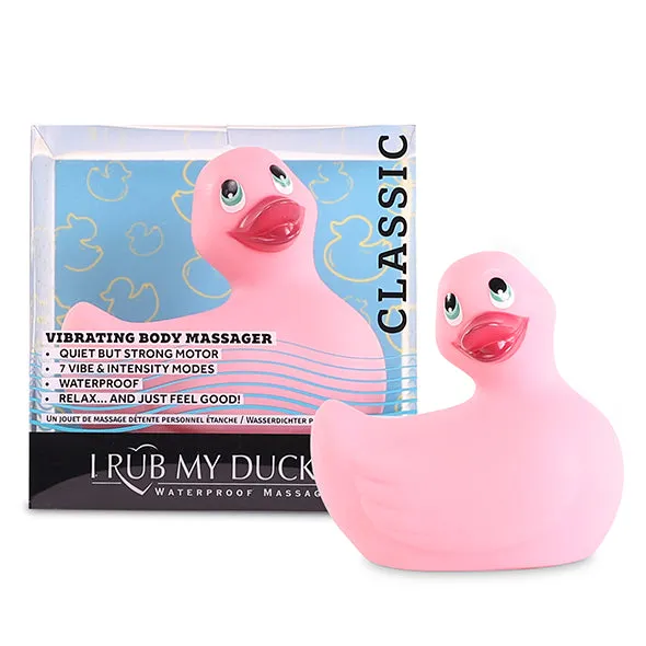 Vibrators Big Teaze Toys I Rub My Duckie 20 Classic Pink