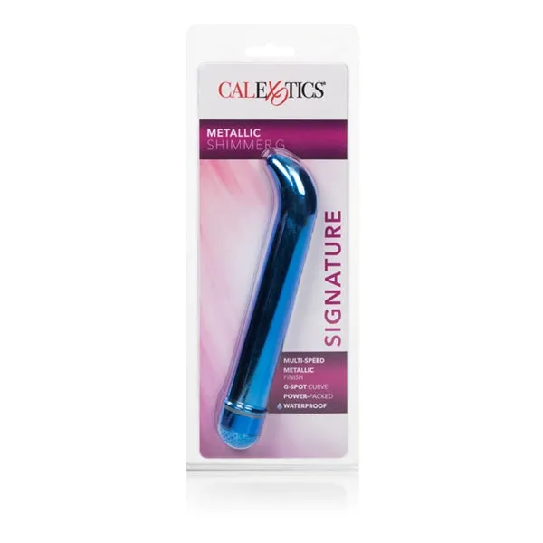 Vibrators California Exotic Novelties Metallic Shimmer G Blue