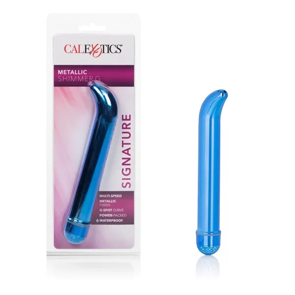 Vibrators California Exotic Novelties Metallic Shimmer G Blue