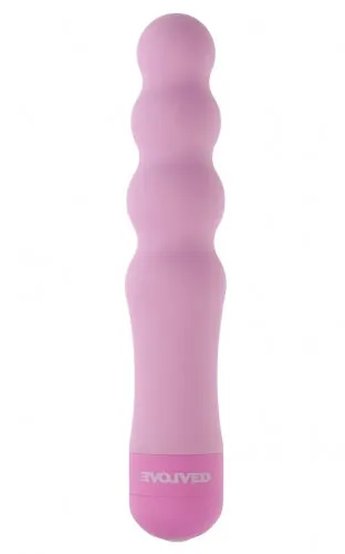 Vibrators Evolved Novelties Fleur De Lis Bliss 6in Vibrator Pink