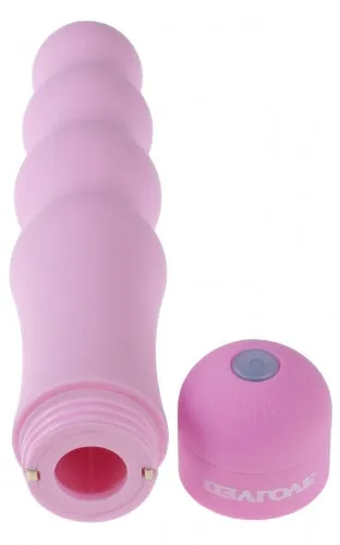 Vibrators Evolved Novelties Fleur De Lis Bliss 6in Vibrator Pink