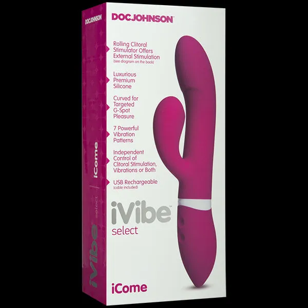Vibrators Ivibe Icome Pink Doc Johnson Novelties