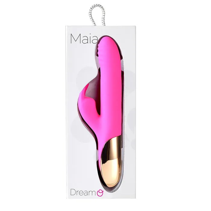 Vibrators Maia Toys Dream Supercharged Silicone Rabbit Rechargeable Pink Vibrators Maia Toys Dream Supercharged Silicone Rabbit Rechargeable Pink