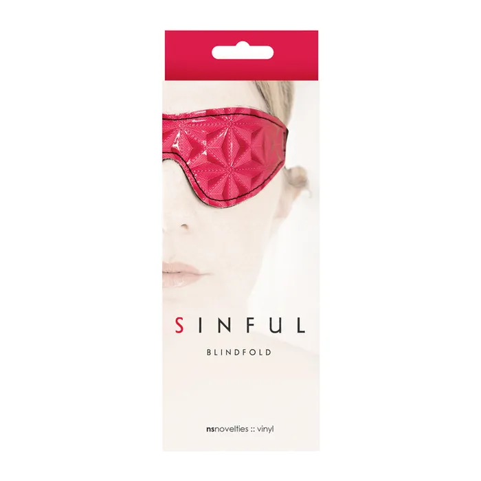 Vibrators NS Novelties Sinful Blindfold Pink