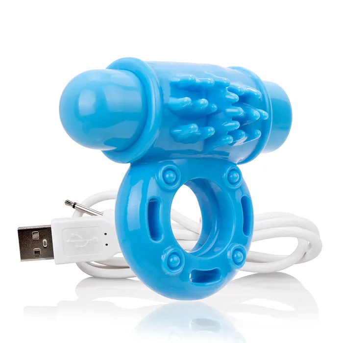 Vibrators Screaming O Screaming O Charged O Wow Vooom Mini Vibrator Blue
