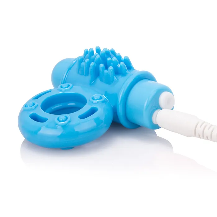 Vibrators Screaming O Screaming O Charged O Wow Vooom Mini Vibrator Blue