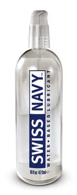 Vibrators Swiss Navy Water Based Lube 16 Oz MD Science