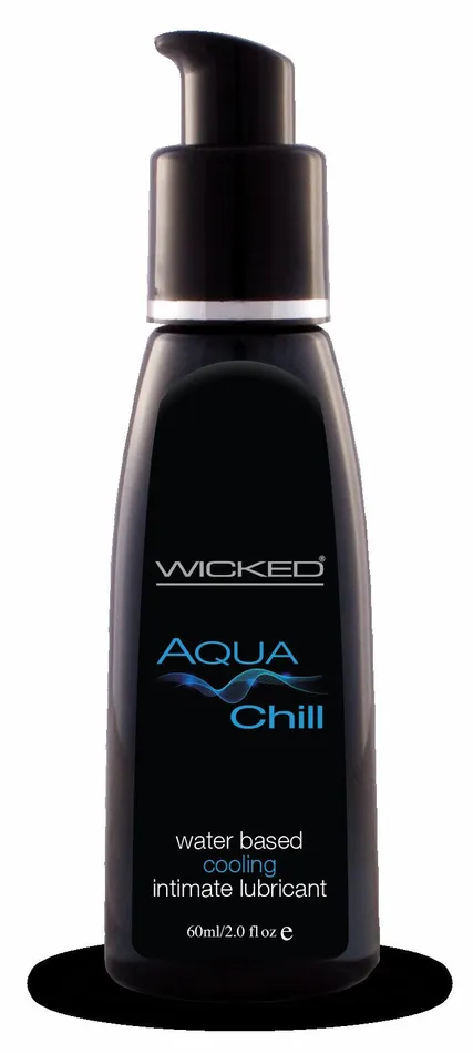 Vibrators Wicked Aqua Chill 2 Oz Wicked Lubes