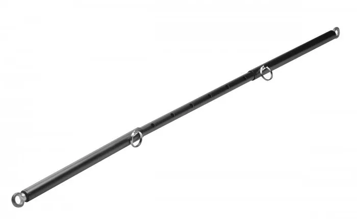 XR Brands Anal Master Series Spread Me Black Steel Spreader Bar